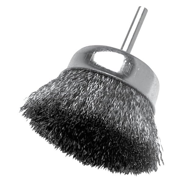 W1208C Performance Tool - 2" Coarse Steel Crimped Cup Brush