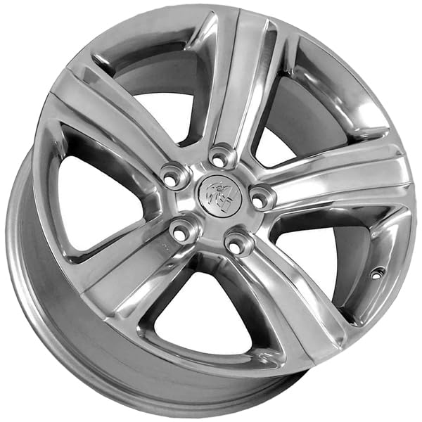 OE Wheels LLC Polished DG65-20090-5550-19PS Wheel with Painted Inlay (20 x 9. inches /5 x 139 mm, 19 mm Offset)