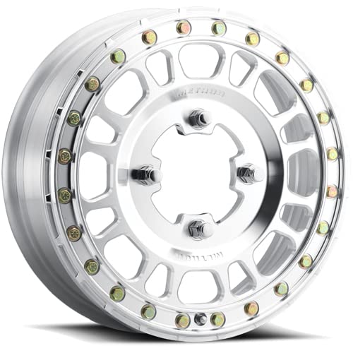 Beadlock Method Race Wheels 412 Machined Wheel Raw (15 x 5. inches /5 x 4 mm, 43 mm Offset)