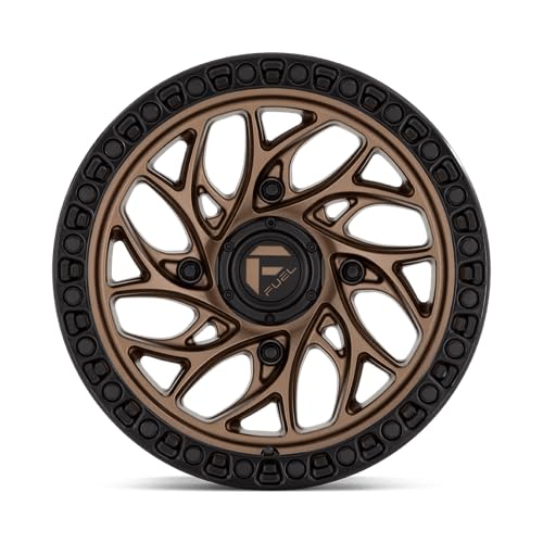 UTV Fuel D777 15X7 4X156 BRZ BLK-RING 10MM - D7771570A543