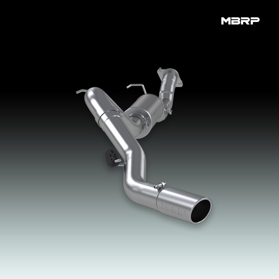 3 1/2" MBRP Single Side Cat Back AL S5078AL