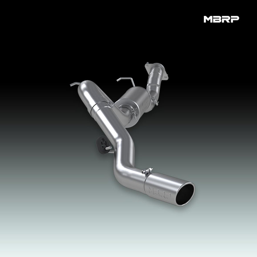3 1/2" MBRP Single Side Cat Back AL S5078AL