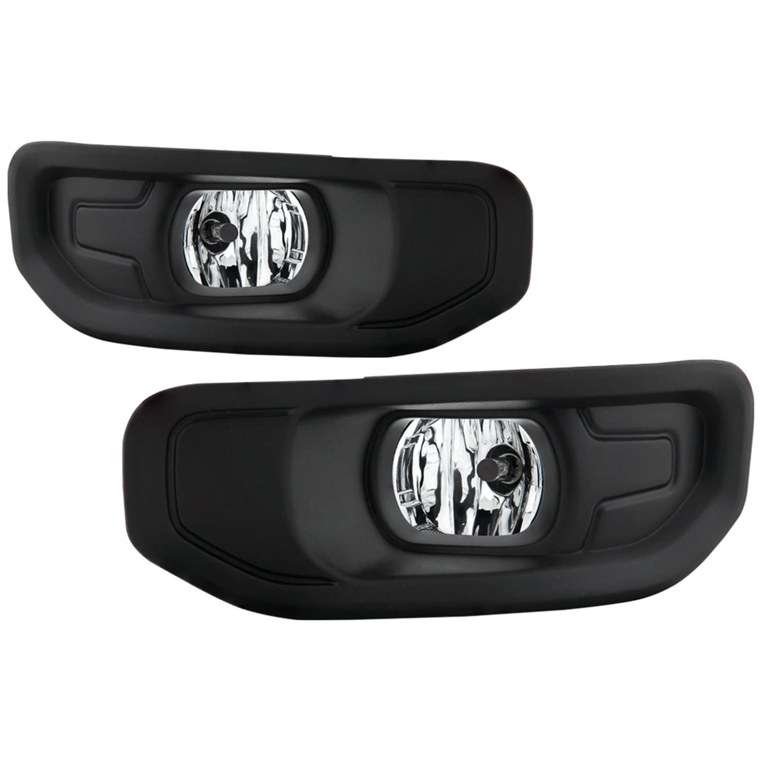 Spyder 5086990 OEM Style Halogen Fog Lights W/Universal Switch- Clear Dodge Ram 2019-2020 1500 Only (Donâ€˜t Fit 2500/3500)