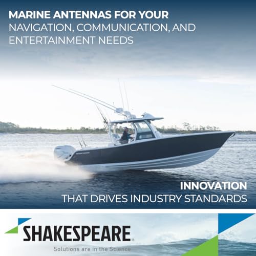 5241-R Shakespeare Low Profile 3' VHF Marine Antenna