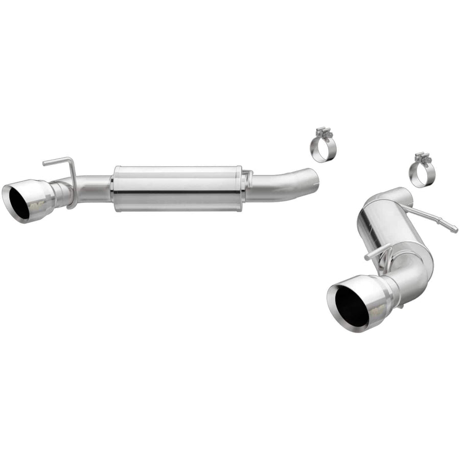 Performance Exhaust System MagnaFlow 19339: Axle-Back, Competition Series, For 2016-2024 Chevrolet Camaro 6.2L, Dual Split Rear Exit Style