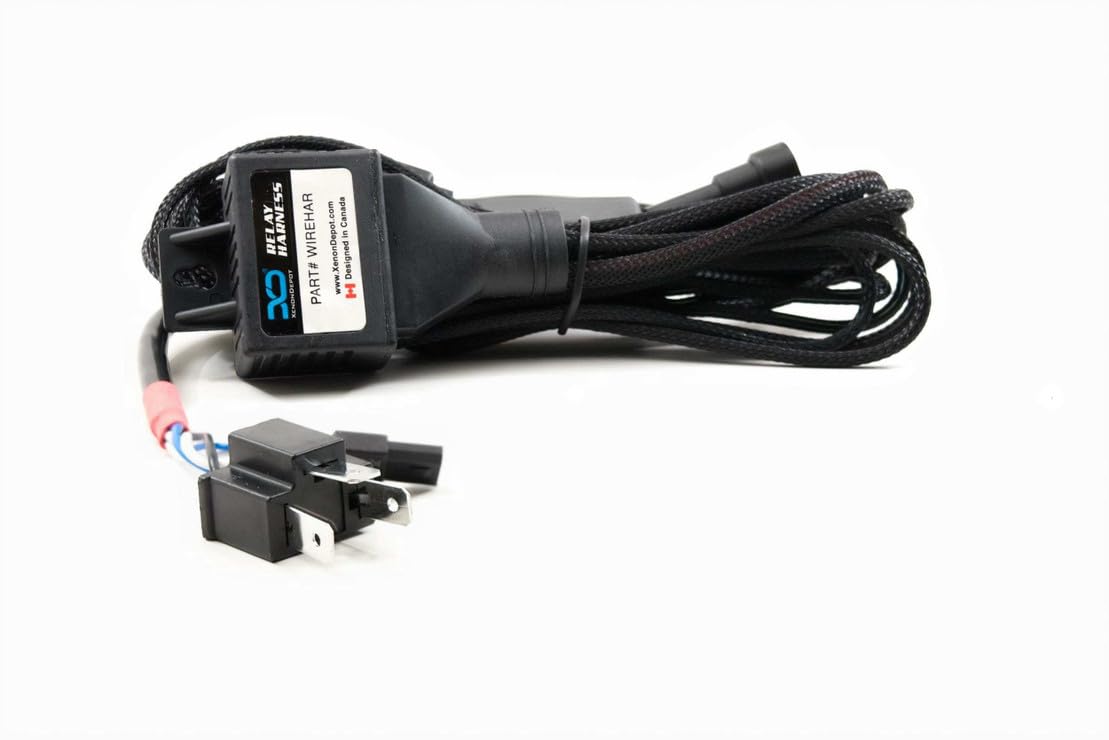 XD.H063 Xenon Depot Relay Harness Input: XTR HID (9003/H4)
