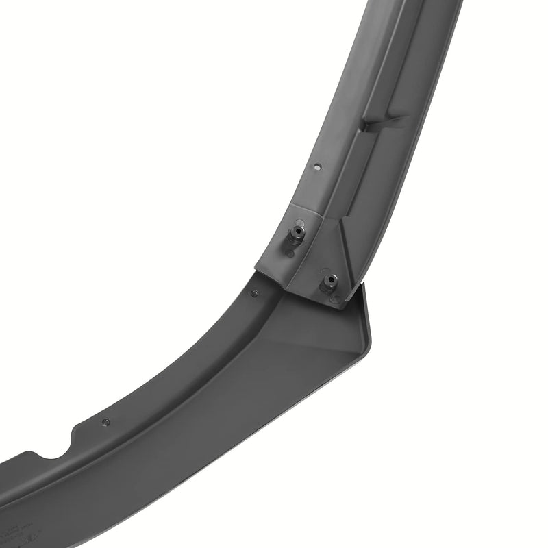 Front Bumper Lip Spec-D Tuning Compatible with Kia Optima 2014-2015 Black
