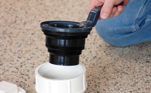 Thetford SmartDrain 17732 Universal Sewer Fitting with Handle