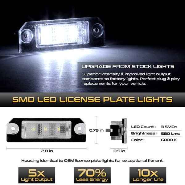 Plate Bulb Assembly Xtune Replacement (LAC-LP-VG05)
