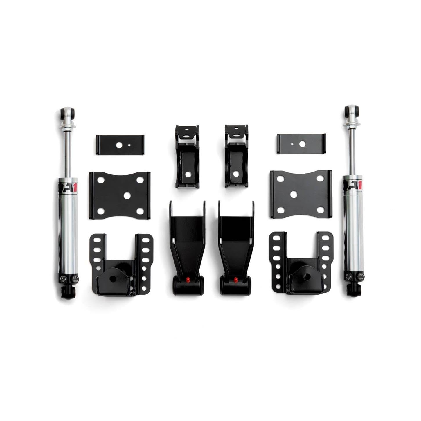 Rear QA1 Double Adjustable Shocks, 4-6 Inch Drop