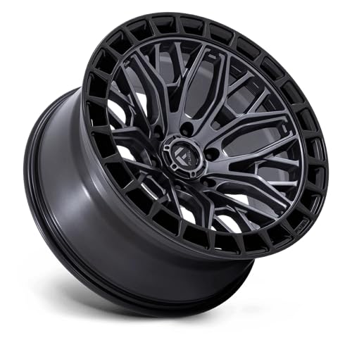 FC869 SIGMA FUEL OFF-ROAD 20X9, 5X5.0, 5.04, 1mm MATTE GUNMETAL W/MATTE BLACK LIP - FC869AB20905001