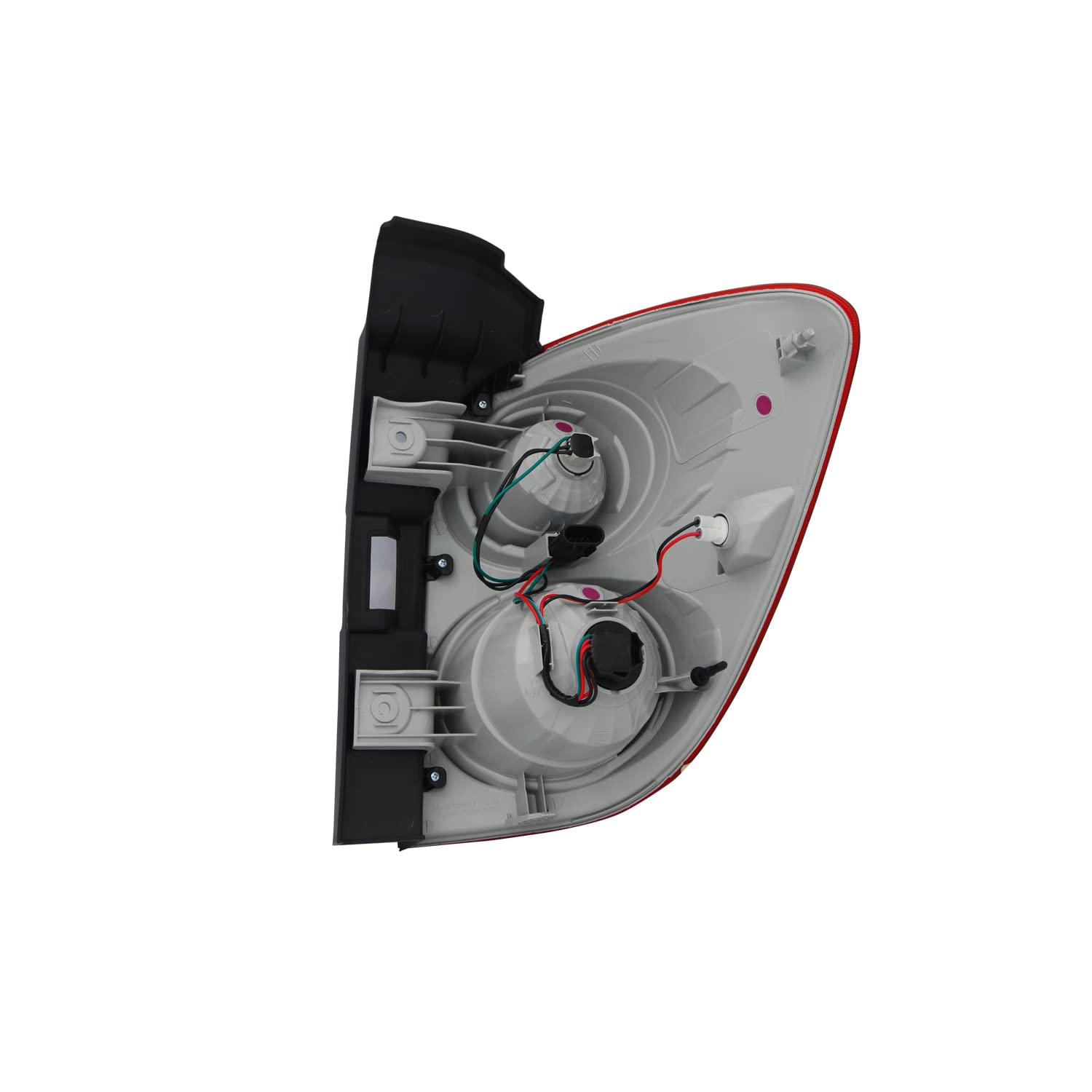 Left TYC Tail Light Assembly Compatible with 2010-2015 Chevrolet Equinox