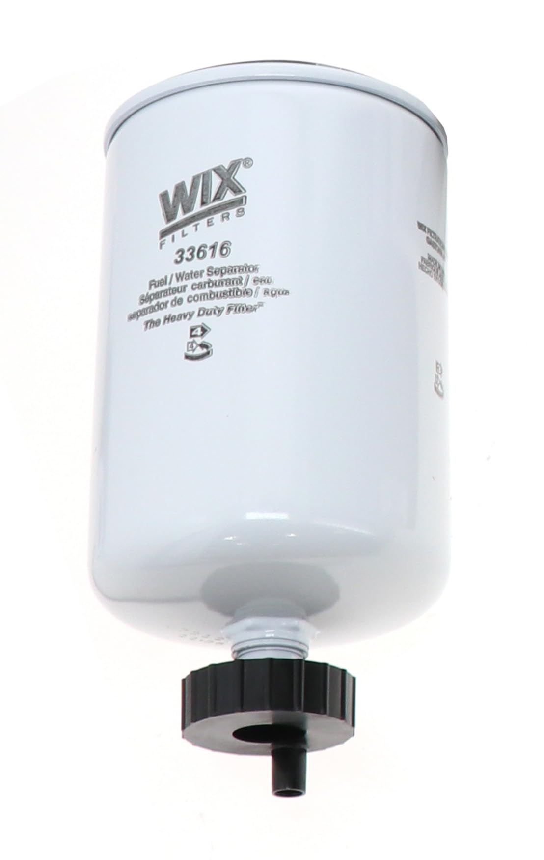 33616 WIX Filters Heavy Duty Spin On Fuel Water Separator, Pack of 1
