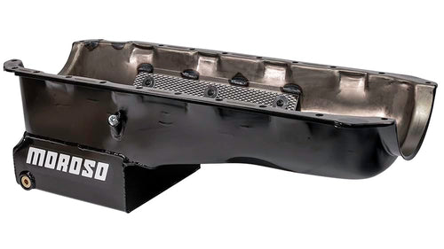 Oil Pan Moroso 20408 with Flat Sides and Windage Tray for Chevy Big-Block Engines