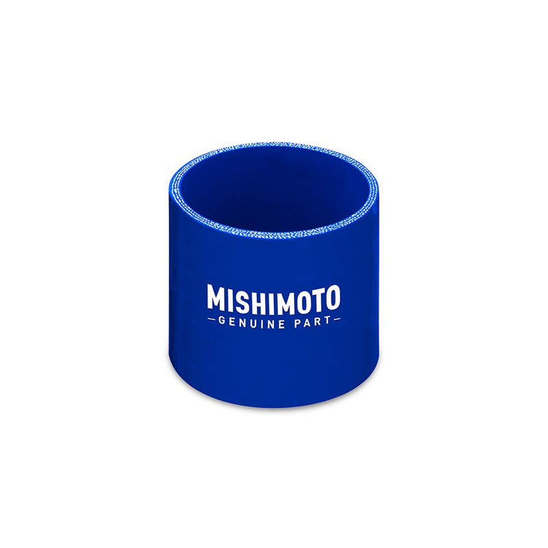 2.5" Mishimoto Straight Coupler, Blue