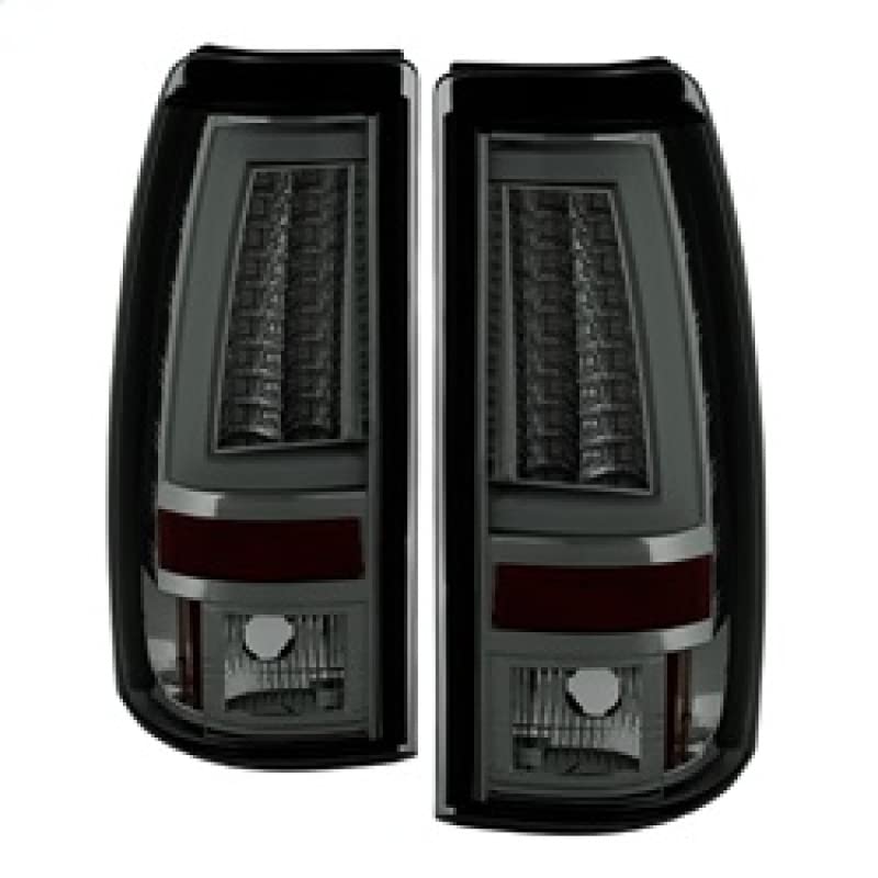 Spyder Xtune 5081896 Chevy Silverado 1500/2500 99-02 (Not Fit Stepside) / GMC Sierra 1500/2500/3500 99-06 and 2007 Sierra Classic Version 2 LED Tail Lights - Smoke