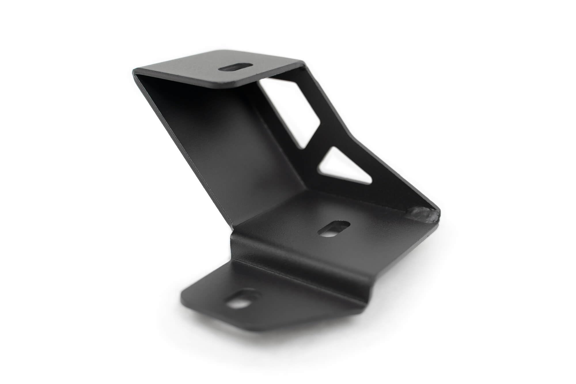 50" DV8 Offroad Light Bar Mount for 2018-2025 Jeep Wrangler JL & 2020-2025 Gladiator JT | Optional 3" Pod Light Mounts | Sleek Low-Profile Design | Black Powder Coat (A-Pillar Dual Light Pod Mounts)
