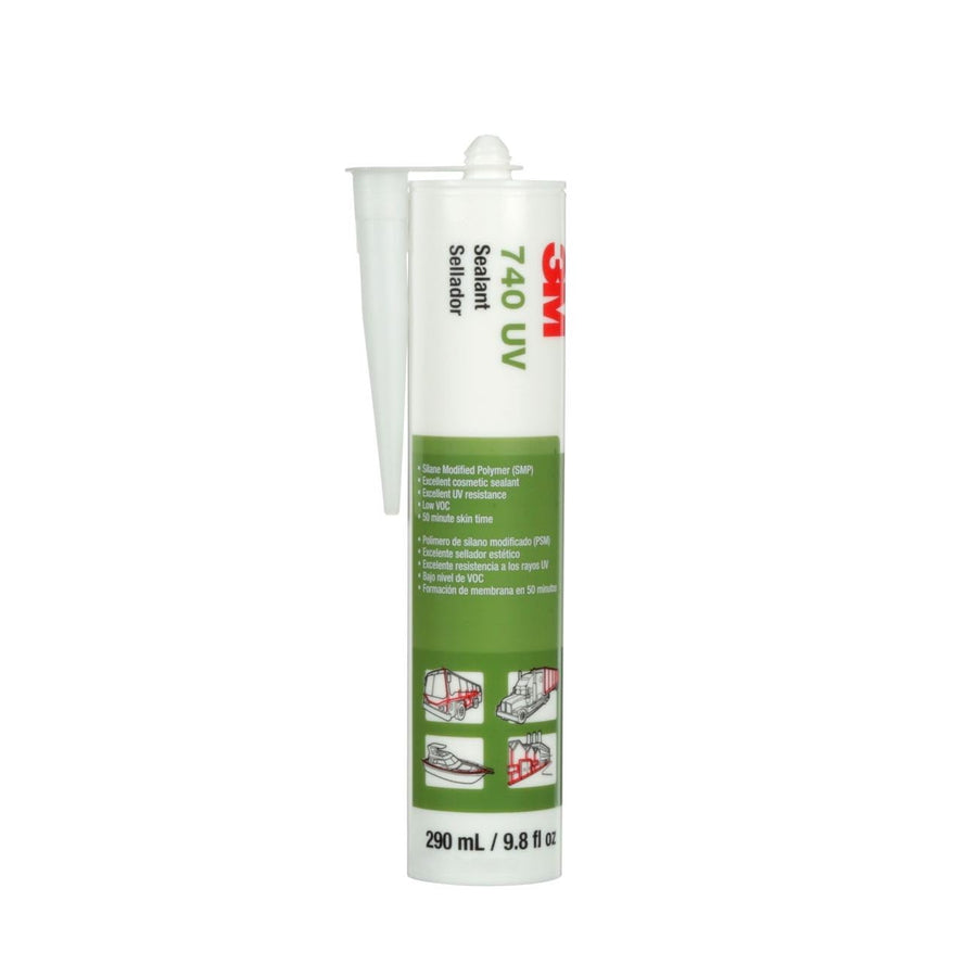 Adhesive 3M SEALANT 740 UV, White, 290 ML (00048011628127) (12/Each)