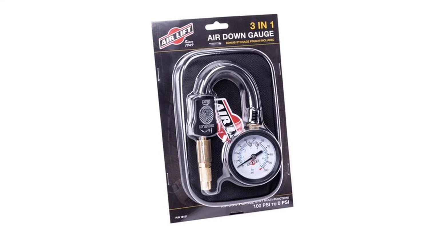 Air Lift Analog Air Pressure Meter
