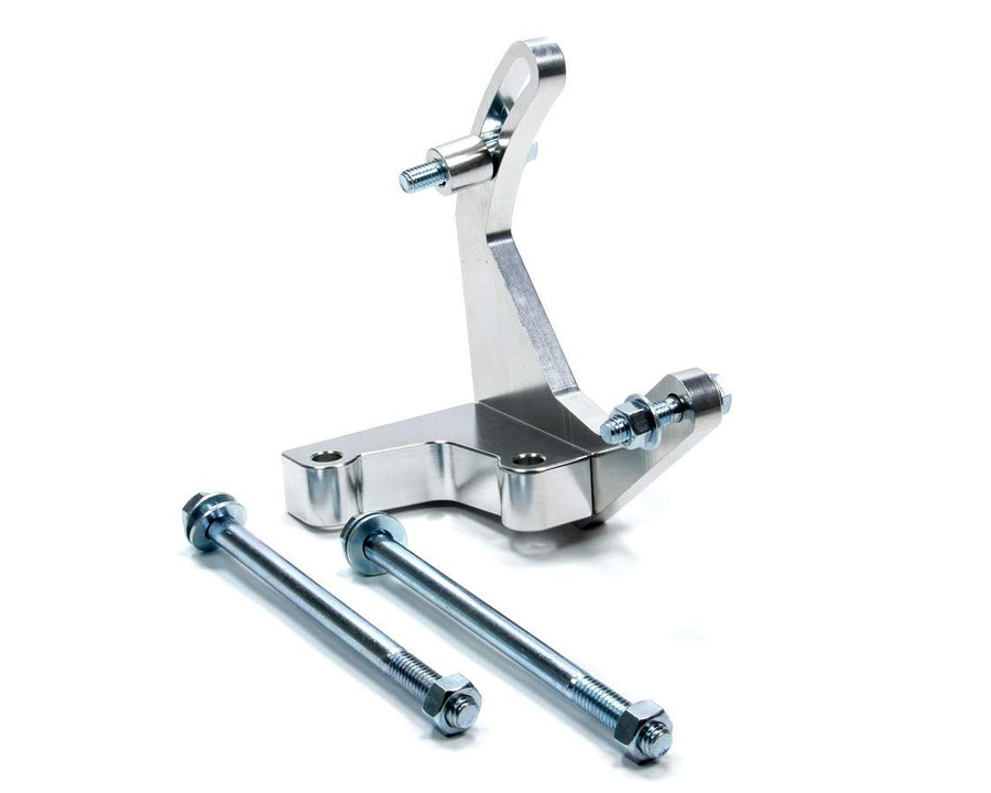 Alternator Bracket Powermaster, Rear End Mount, Aluminum, Natural, Winters/Richmond Quick Change Rear Ends, Kit