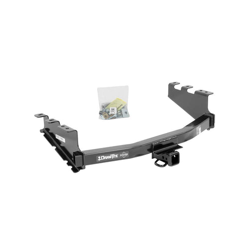 Class 4 Draw-Tite Trailer Hitch, 2 Inch Square Receiver, Black, Compatible with 2014-2018 Chevrolet Silverado 1500, 2014-2018 GMC Sierra 1500.