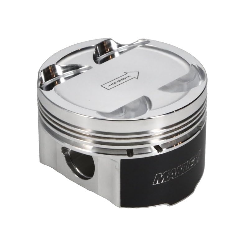 609000C-6 Manley Piston Kit Set (93-98 Toyota Supra Turbo (2JZGTE) 86mm STD Bore 9:1 Dish with Ring), 1 Pack