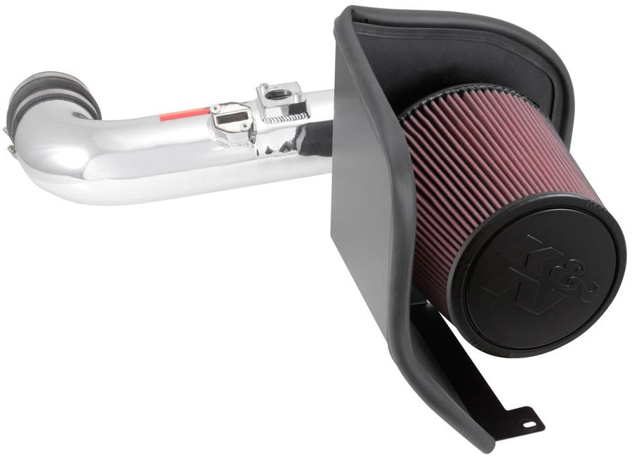 Cold Air Intake System K&N: High-Flow Air Filter, Increase Performance & Towing: Compatible with 2011-2014 Chevrolet/GMC: Silverado 2500 & 3500, Sierra 2500 & 3500, 77-3077KP