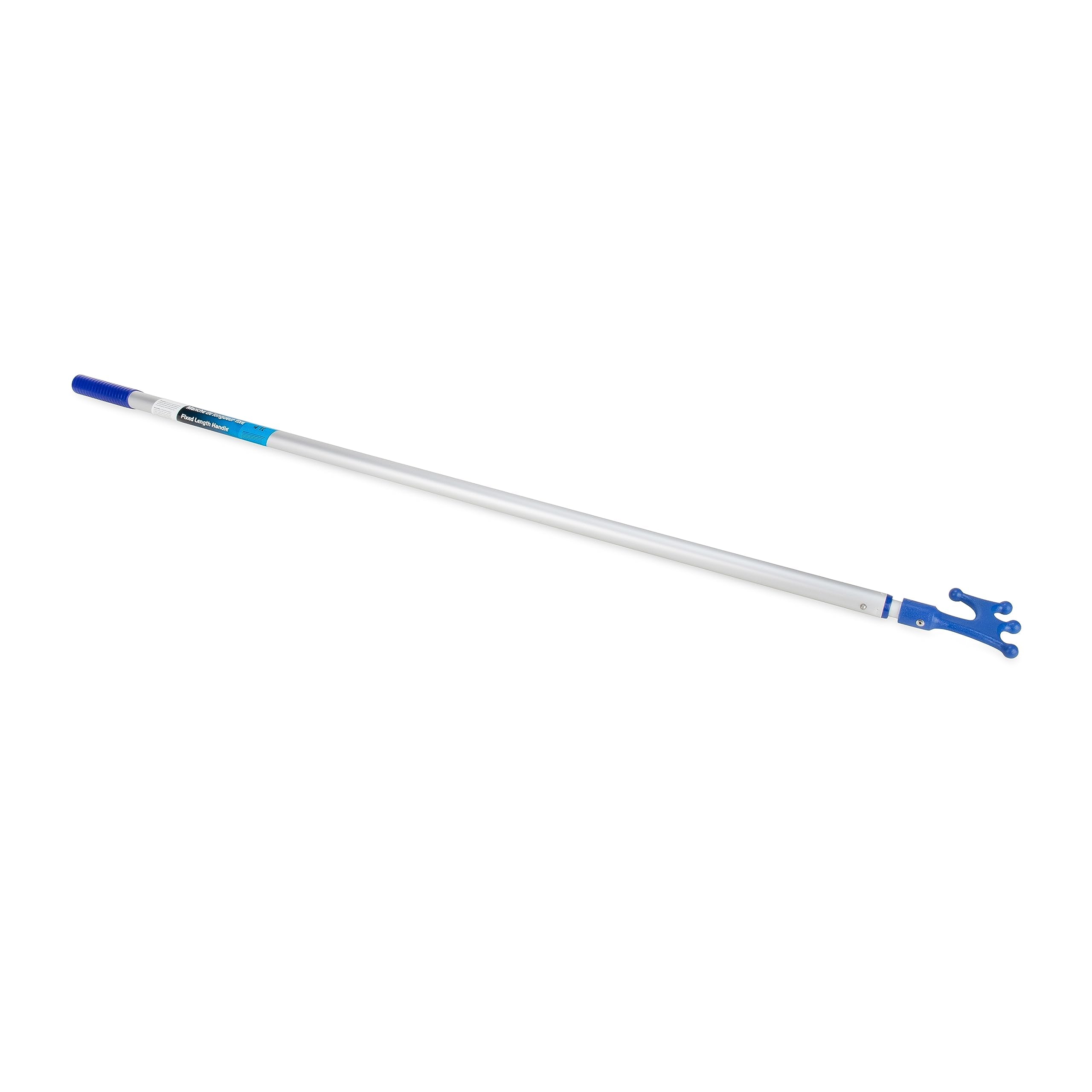 Camco Multi-Purpose Camper/RV Fixed Length Handle | Features an Ergonomic Tear-Drop Design | Anodized Aluminum Construction | Great for Use on Trailers, Boats, Homes, and More (41902)