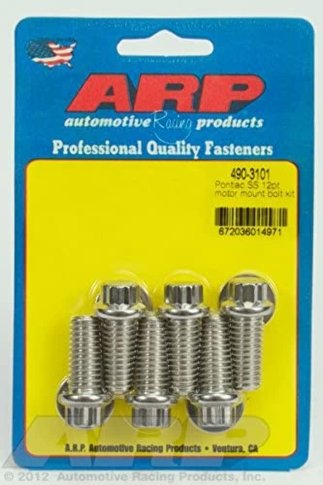 Motor Mount Bolt Kit ARP (490-3101), Stainless Steel