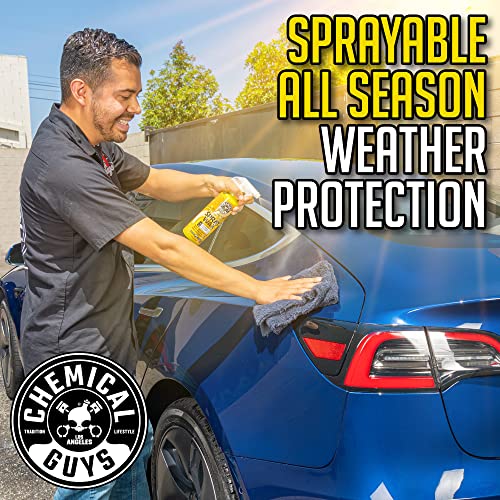 Chemical Guys Blazin' Banana Spray Wax - Carnauba Car Wax Spray for High Gloss Shine and Protection, Safe for Cars, Trucks, SUVs, RVs, and More - 16 oz