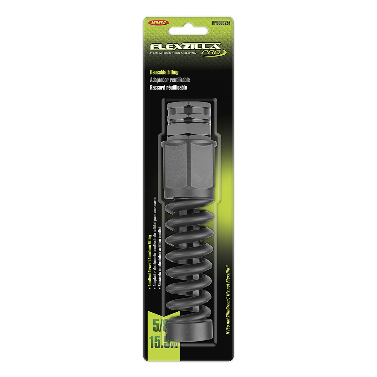 Flexzilla Water Hose Pro Reusable Fitting, Female, 5/8 in. - RP900625F