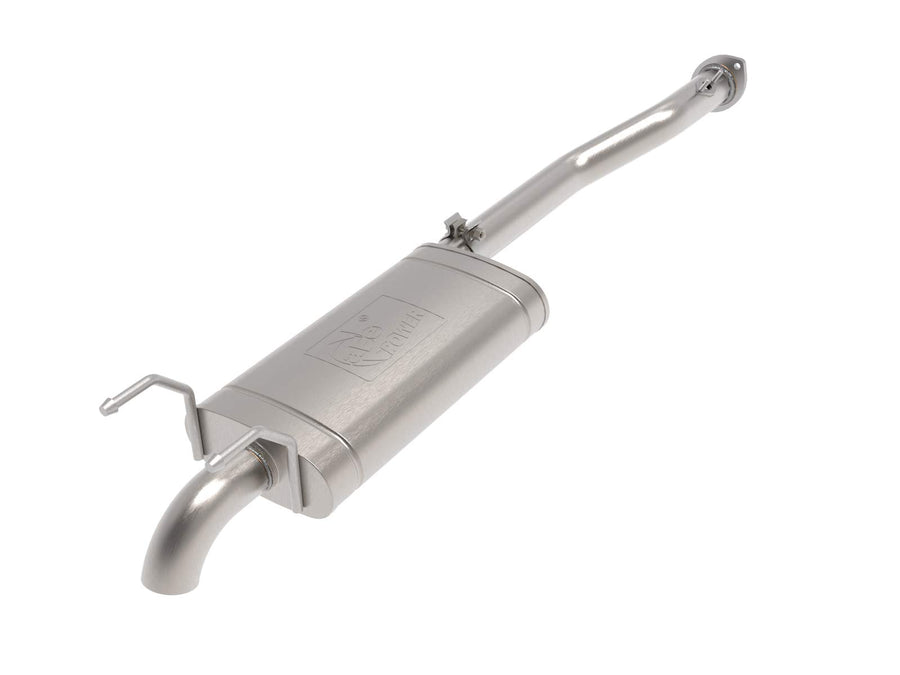 ROCK BASHER aFe Power 49-46049 Cat-Back Exhaust System, 2-1/2", 409 Stainless Steel