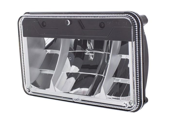 HLED873LOWBEAM Brothers Trucks LED Headlight - 4X6 Inch - High Power - Each - Low Beam