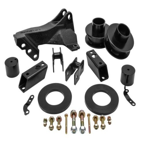 66-2726 Readylift 2.5” Leveling Kit with Track Bar Relocation Bracket for 2011-2020 Ford Super Duty F250 and F350 4WD trucks