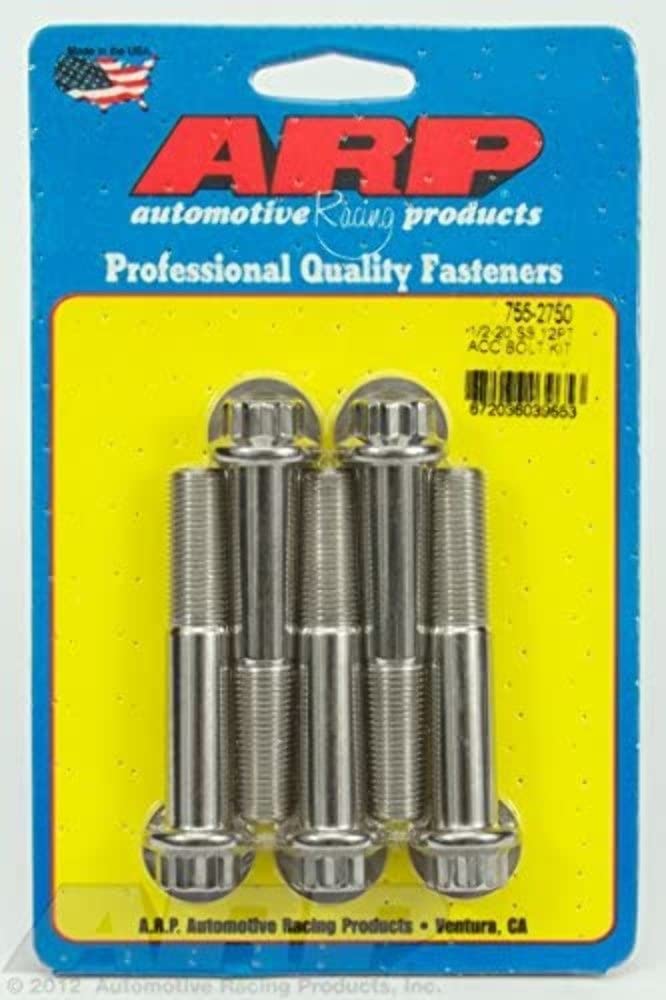 Bolt ARP 755-2750, 1/2"-20, Pack of 5