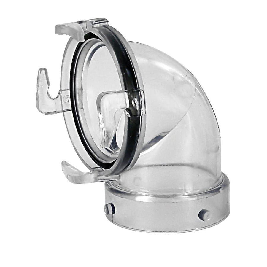 90° Valterra T1023 ClearView Hose Adapter