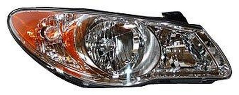 Right TYC Headlight Assembly Compatible with 2007-2009 Hyundai Elantra