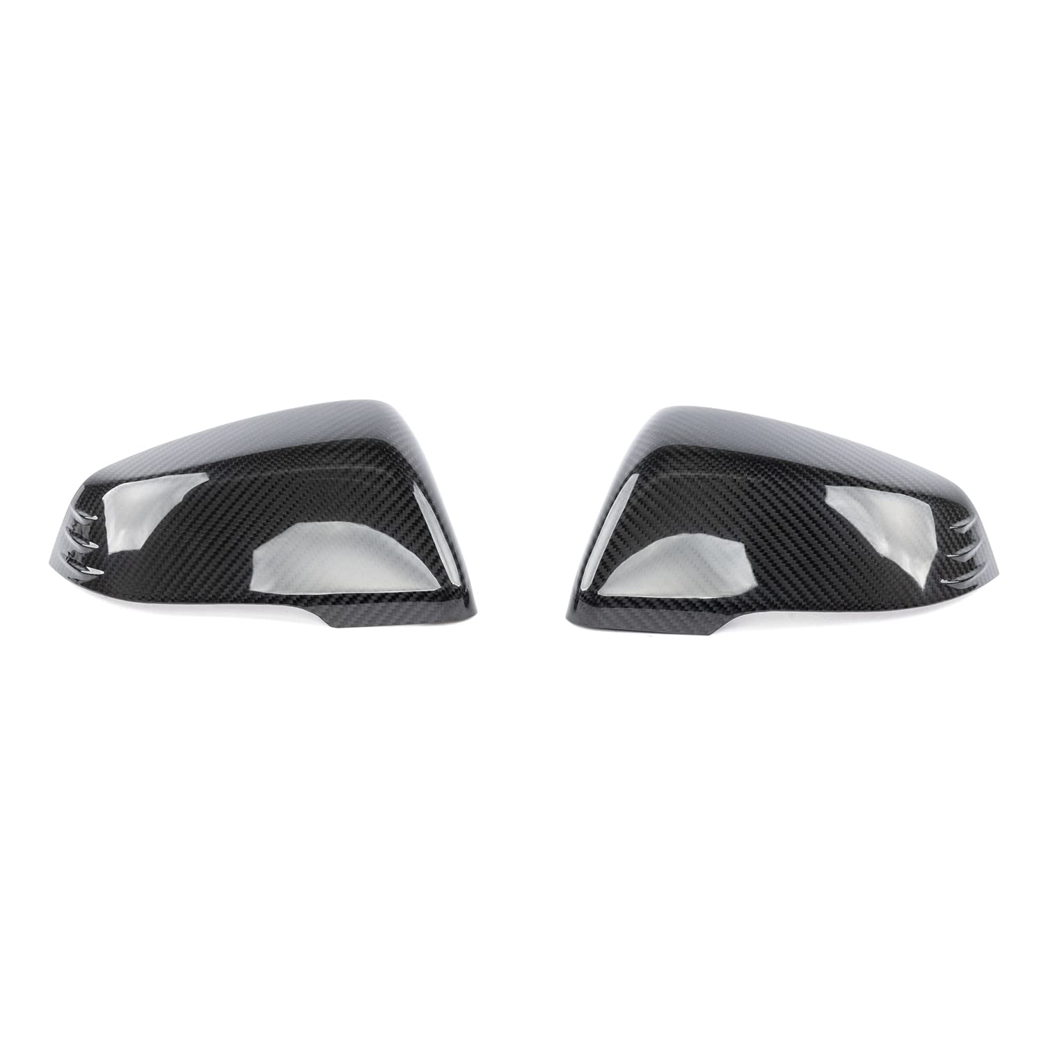 Dinan Mirror Covers D980-0040 - Gloss Twill Carbon Fiber - Pair