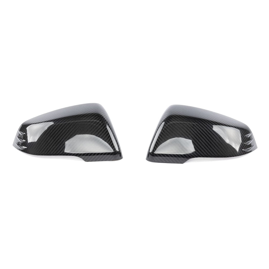 Dinan Mirror Covers D980-0040 - Gloss Twill Carbon Fiber - Pair