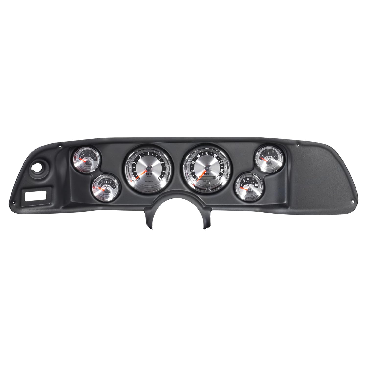 Auto Meter Gauge Kit 7022 (6 Pc, Camaro 70-78, Tach/Mph/Fuel/Oilp/Wtmp/Volt, American Muscle)
