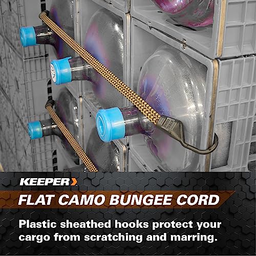 32” Camo Flat Keeper Bungee Cord - UV and Weather-Resistant