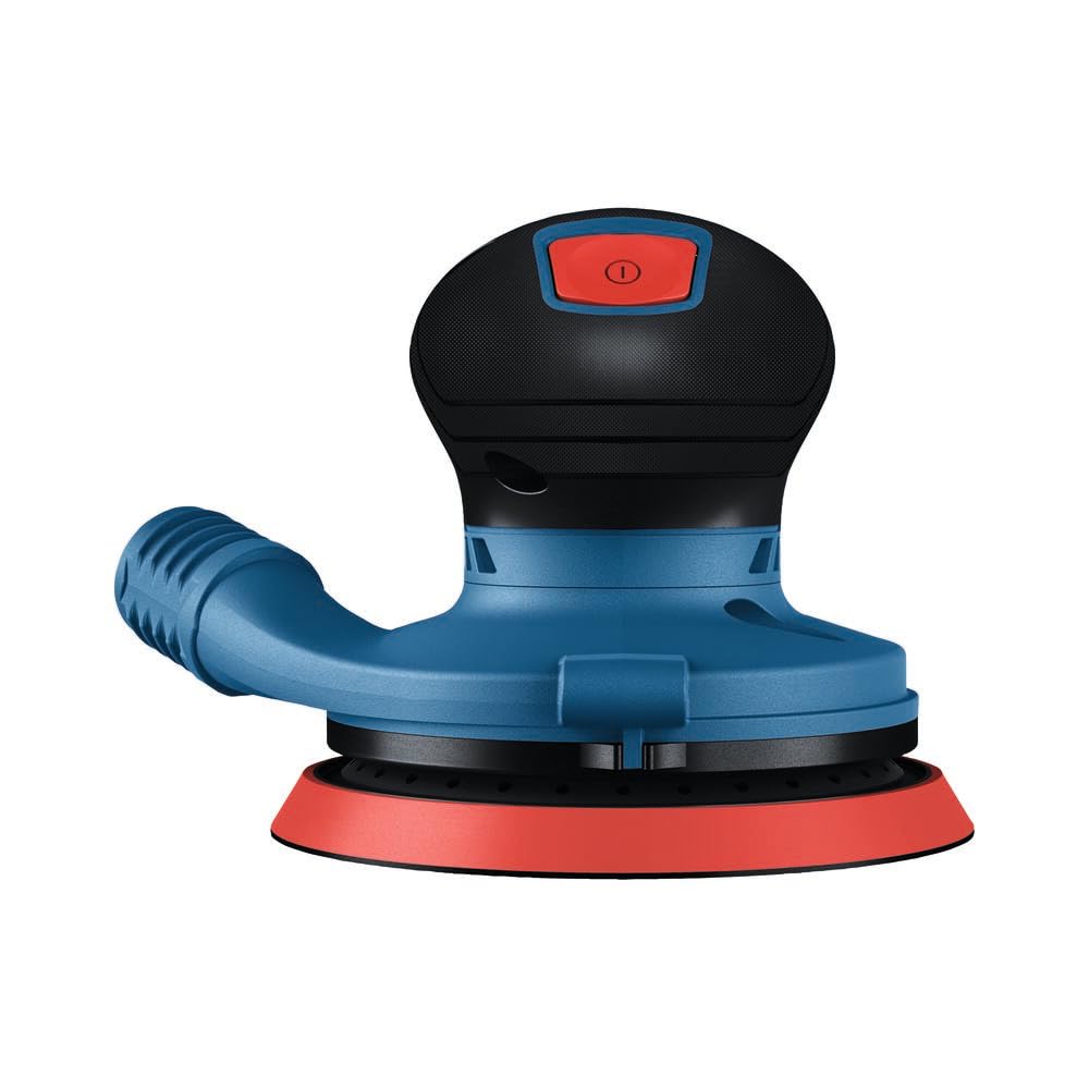12V Max BOSCH GEX12V-5N Brushless 5" Random Orbit Sander - Ergonomic Palm Grip, Dust Collection System, Speed Selector, Soft-Start Technology (Bare Tool)