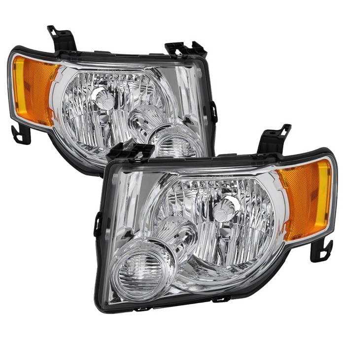 OEM Style Xtune Headlights (HD-JH-FESCA08-AM-C) (OE)