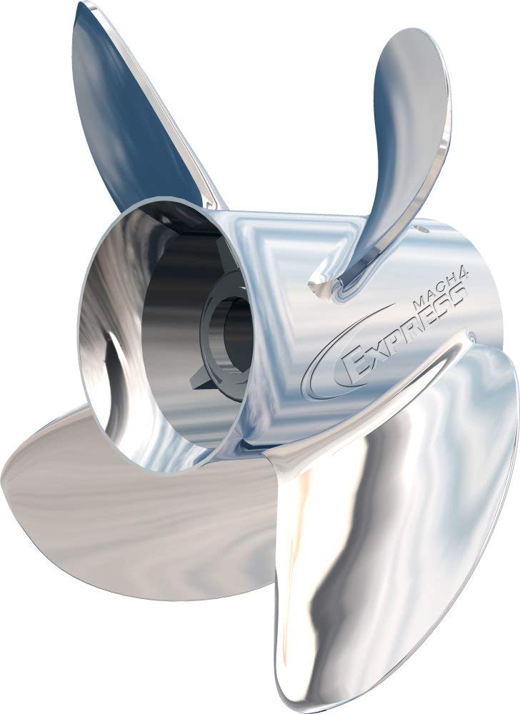 Mach4™ Turning Point Express® - Left Hand - Stainless Steel Propeller - EX-1421-4L - 4-Blade - 14" x 21 Pitch