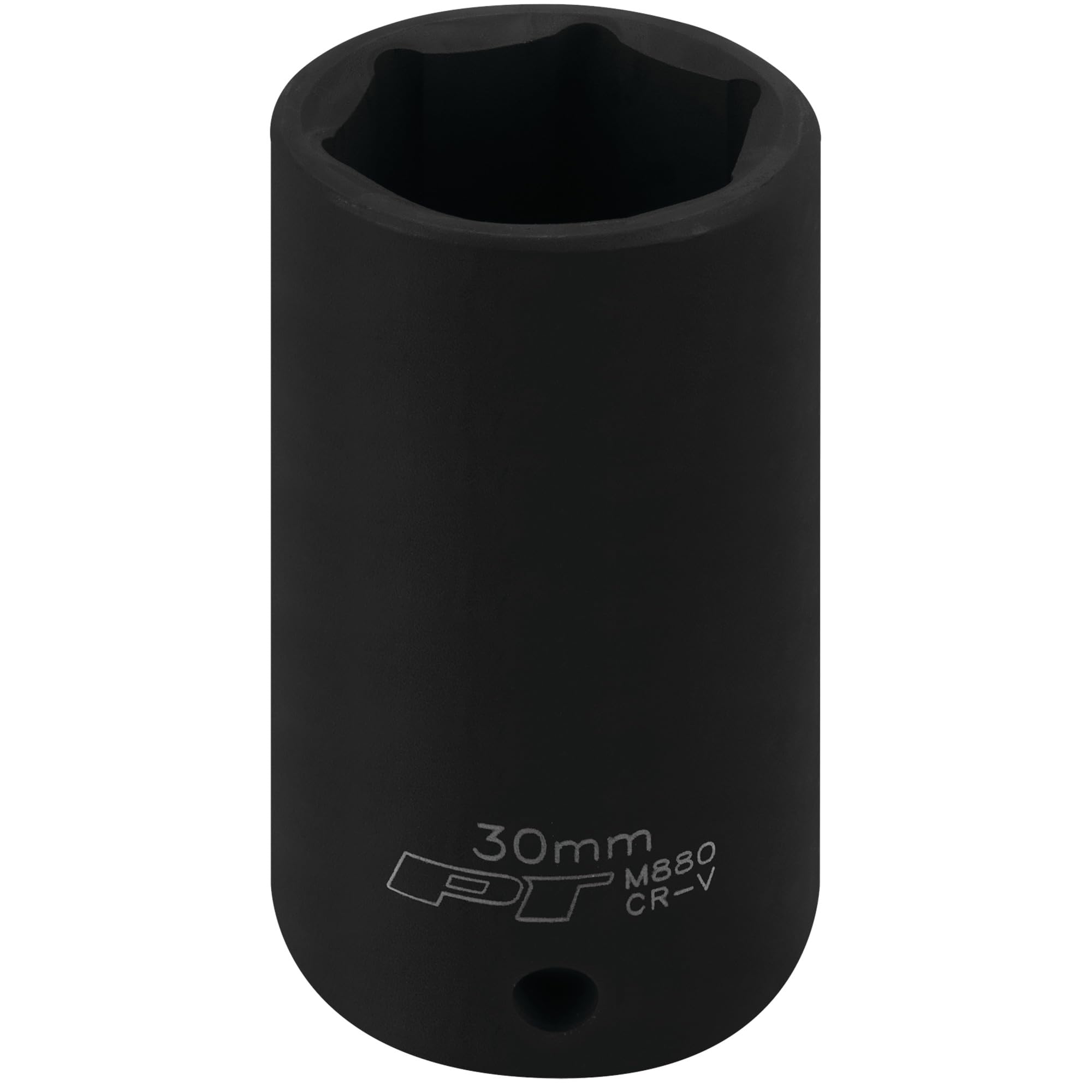 1/2 Drive Performance Tool M880 6pt Deep Impact Socket, 30mm - Chrome Vanadium Durability for Heavy-Duty Automotive Repairs
