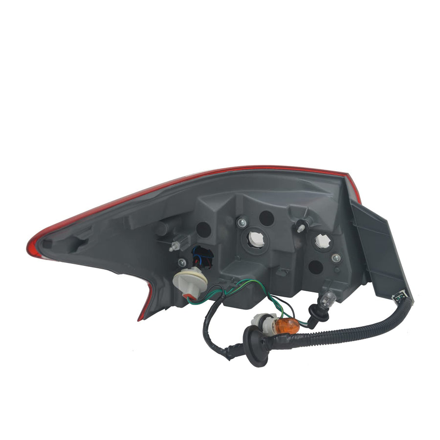 Right TYC Tail Light Assembly Compatible with 2013-2014 Nissan Sentra