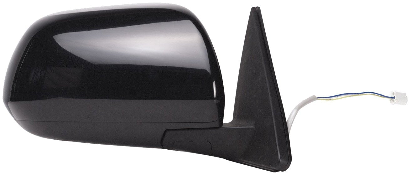 Toyota Highlander Japan Built Passenger Side Mirror, Highlander Hybrid, Black, Foldaway, Power