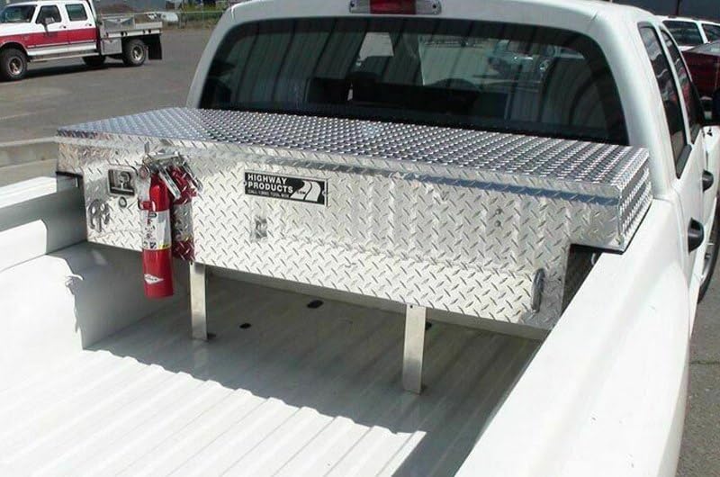 Single LID 70X16X20 Tool Box with Smooth Aluminum Base/Diamond Plate L