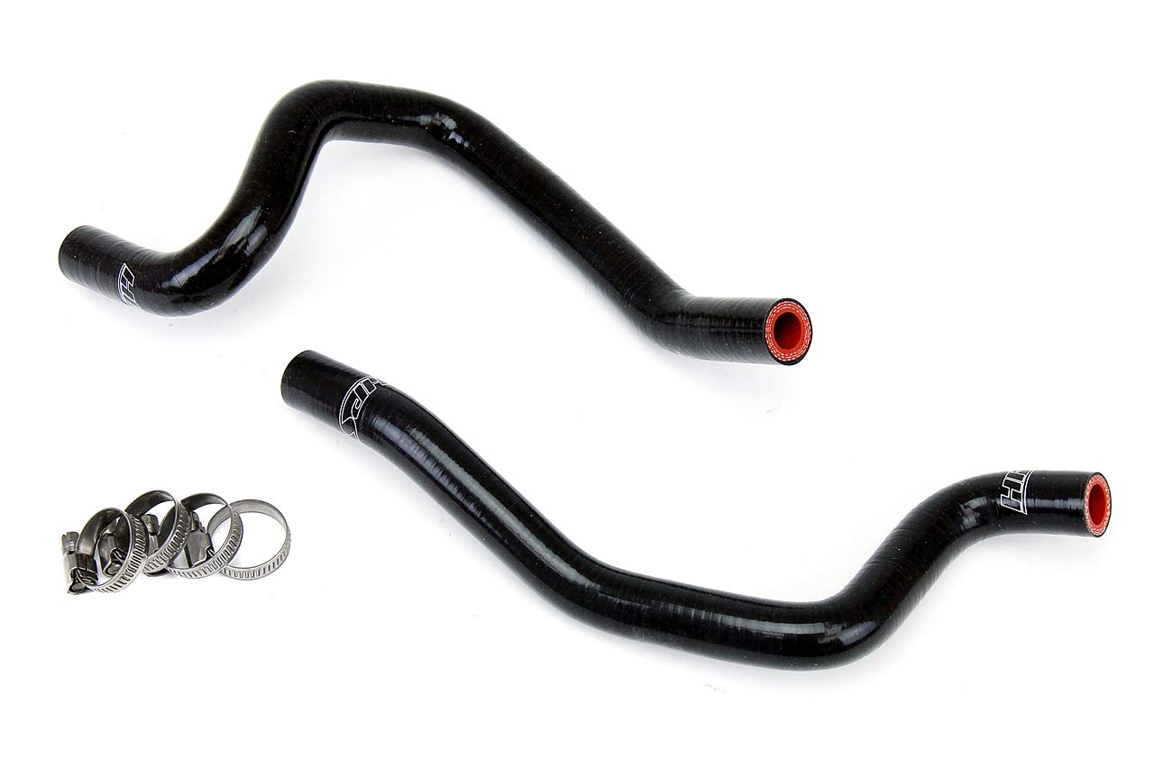 3-ply HPS Black Reinforced Silicone Heater Coolant Hose Kit 57-1802-BLK