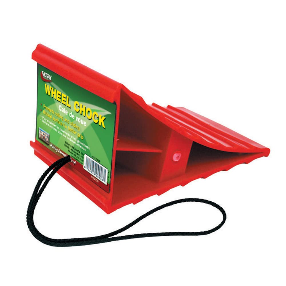 RV Wheel Chock Valterra A10-0908, Red